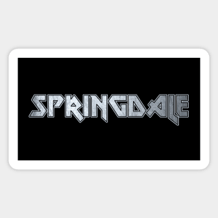 Springdale AR Sticker